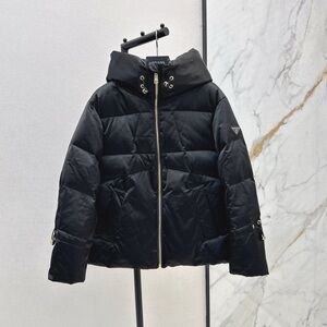 Prada Black Puffer Jacket for Women